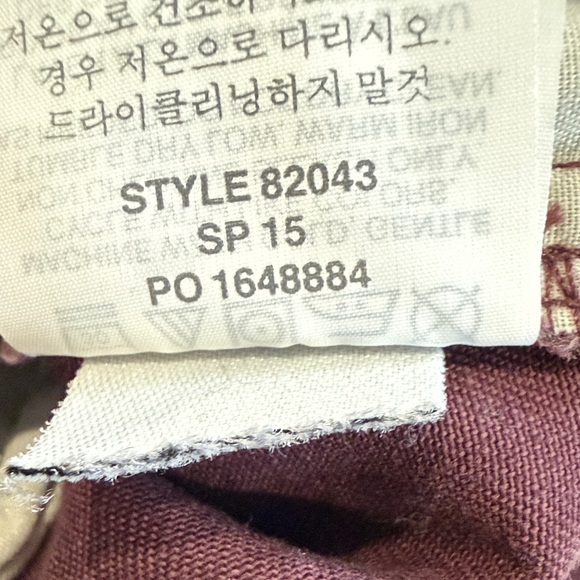 J Crew Chino Classic Eggplant Women's Shorts Size 2 - Picture 6 of 6